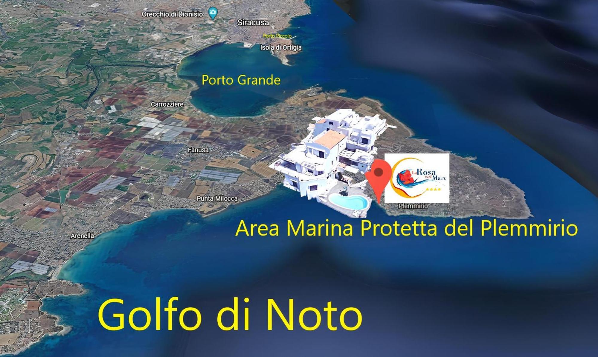 La Rosa Sul Mare Aparthotel Syracuse Exterior foto
